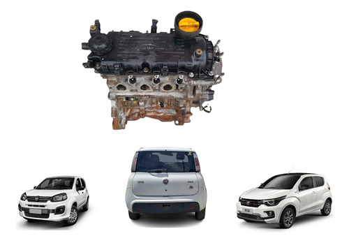 Motor Uno Firefly 1.0 3c 2018 Argo Cronos Parcial Fiat Bloco (Usado)