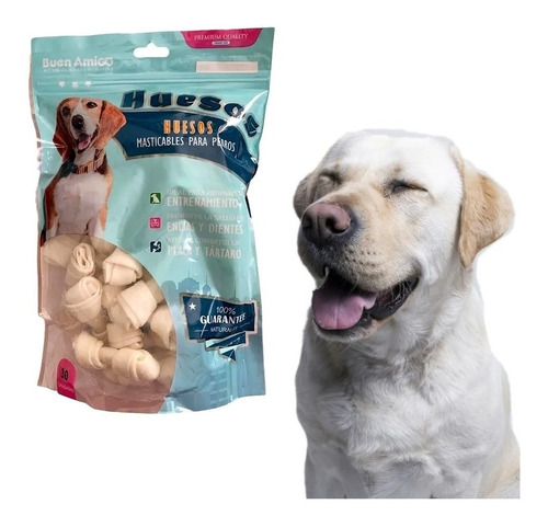 Pack 30 Snack Huesos Cartílago Masticable Comestible Perro 