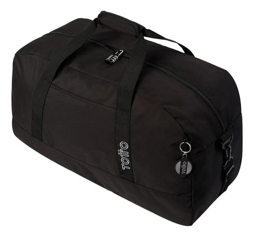 Totto Maleta Deportiva Gym Bolsa De Viaje Grande Act232 Color Negro Lisa