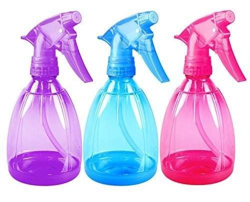 Paquete De 3 - 12 Oz Botellas De Plastico Vacias - Colores