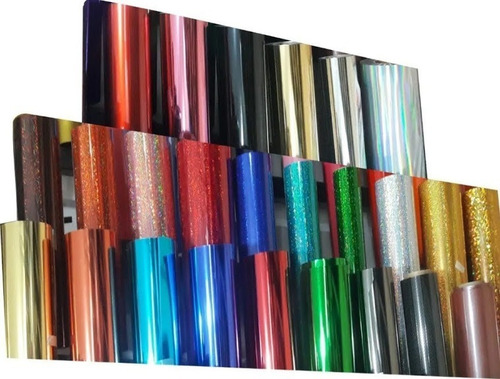 Vinilo Metalizado Textil Termotransferible (duracal) Polgraf