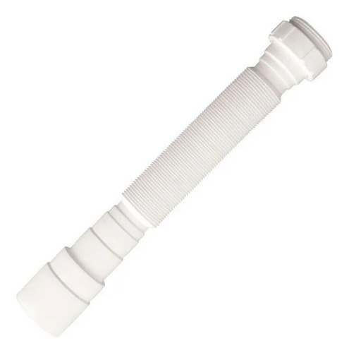 Sifón De Pileta Corrugado Extensible Universal Blanco Plaza