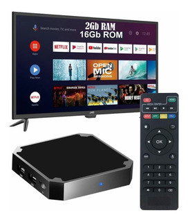 Tv Box Convertidor A Smart 4k Android 11 8gb Rom + Key Board