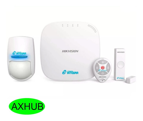 Kit Alarma Hikvision Completo Wifi Lan 3g 4g Ds-pwa32-ks