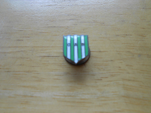 Lucheto Pin Esmaltado Club Atletico Banfield Para Ojal     