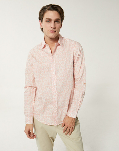 Camisa Petunias Rosa