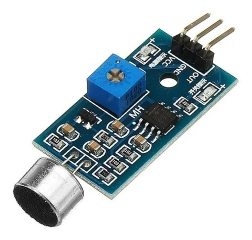 Modulo Sensor De Sonido Microfono Voz Lm386 Mini Arduino