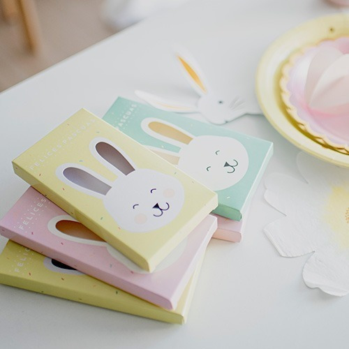 Imagen 4 de 7 de Cajitas Packaging Tabletas Conejos Pascuas X 6 Parpen Prya