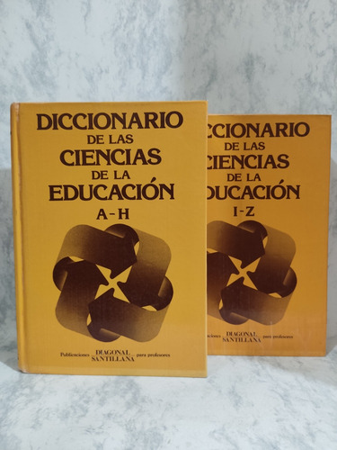 Dicc. Ciencias De La Educación 2 Tomos, Gran Formato. 