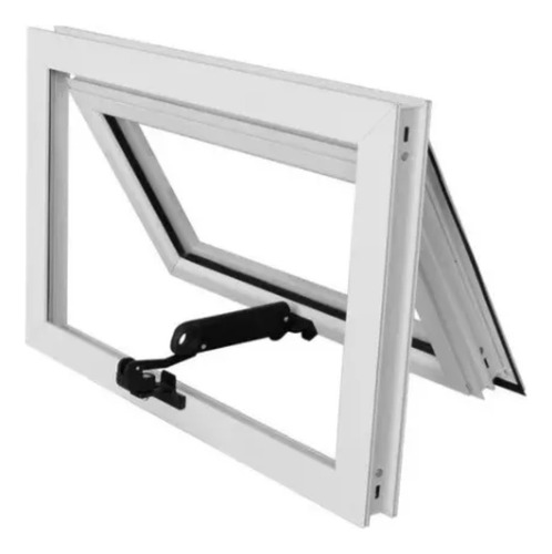 Ventana Proyectante Modena 80x40 | Aluminio Dvh Blanco Blanco