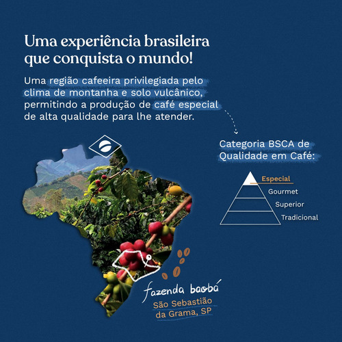 Cápsula Café Clássico Especial Baobá 30unidades Intensidade5