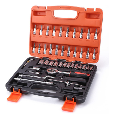 Kit Herramientas Metal 46 Pcs Multifuncional Reparar Rondon