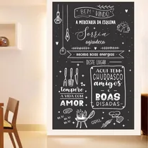 Comprar Adesivo Papel Parede Frase Bem Vindo Churrasco Mercearia M11