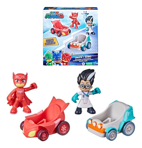 Set Pj Masks Pilotos Al Combate Owlette Romeo