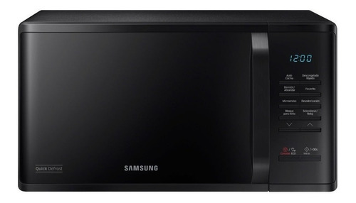 Microondas Samsung 800w 23l 6 Niv. Interior Cerámica