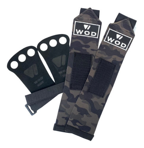 Callera Para Gimnasia Wod Combo Wod Color Cammo Negro Talle L