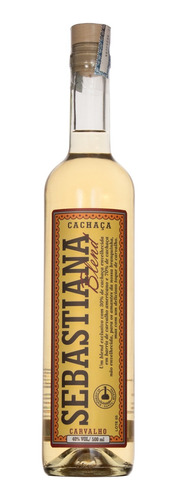 Cachaça Sebastiana Blend 500ml Carvalho Pinga Aguardente