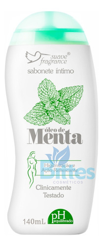 Sabonete Menta Suave Fragrance Íntimo 140ml