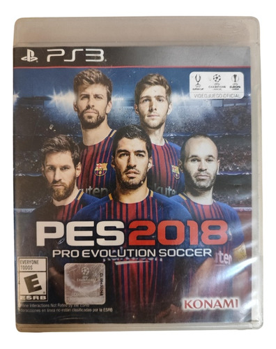 Pro Evolution Soccer 18 - Físico - Ps3