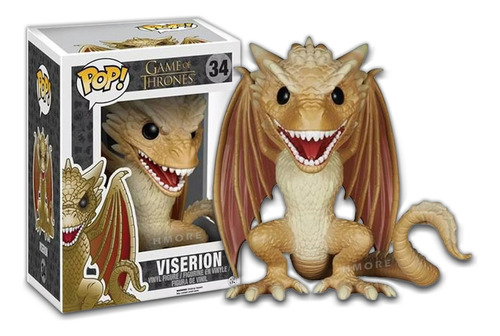 Funko Pop Juego De Tronos - Viserion 34