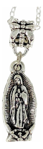 Colgante Cadena Medalla Charm Virgen María Milagrosa Protecc
