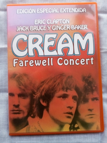 Dvd-original-eric-clapton C/ Cream