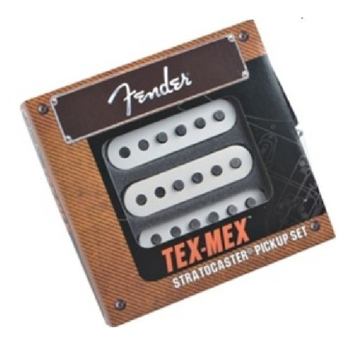 Microfono Fender Tex Mex Strato Set X3 Envío Gratis