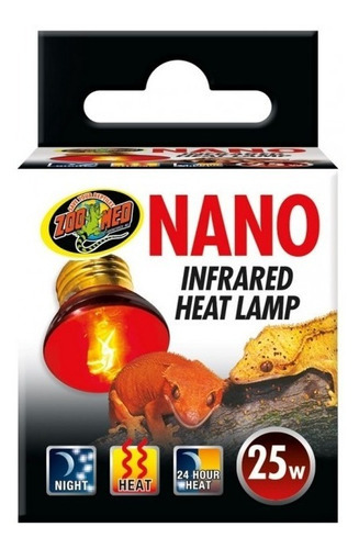 Zoomed Lampada Infra Vermelha Zoomed Nano Rs-25n 25w 127v