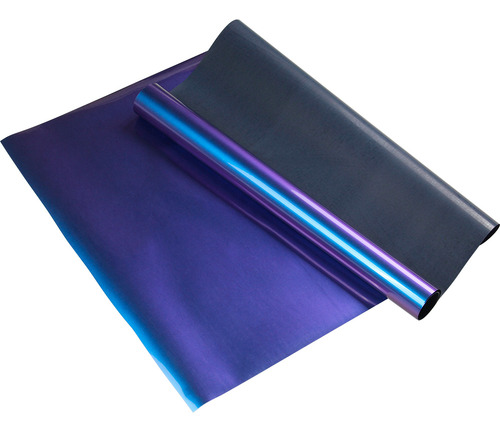 Vinilo Textil Termotransferible Camaleon Violeta/azul Marino