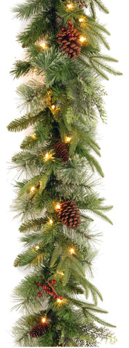 National Tree Company Guirnalda Navidad Artificial 'feel Luz