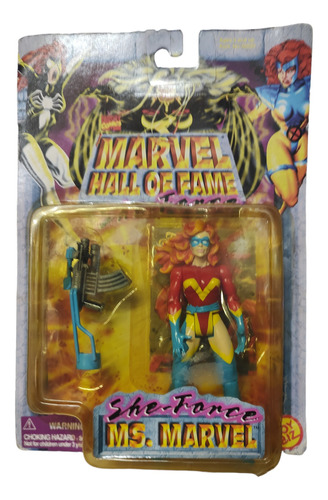 Figura Toy Biz Ms. Marvel Hall Of Fame Supertoys Lomas