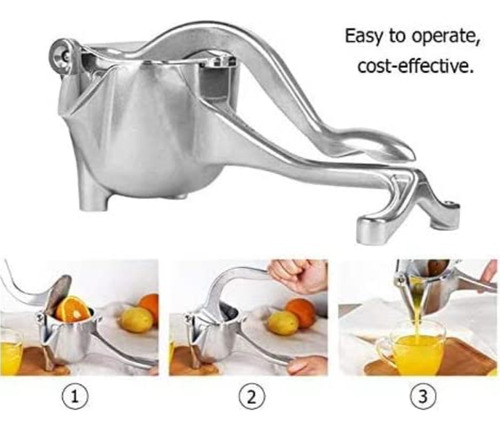 Exprimidos Manual De Jugo, Saca Jugo Aluminio, Naranjas Y +