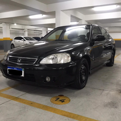 Civic Lx Automático 1999 - Nacional - Barato! - Ipva Quitado
