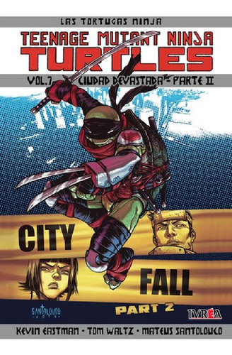 Libro - Teenage Mutant Ninja Turtles - Las Tortugas Ninja 7