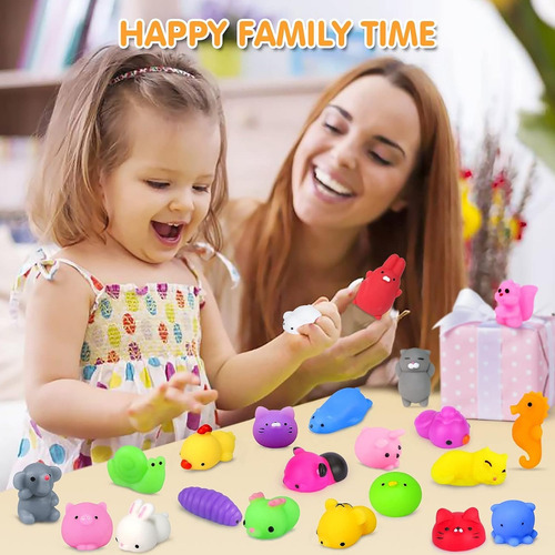 Fidget Spinner Para Kit 50 Pcs Mini Mochi Squeeze Toy
