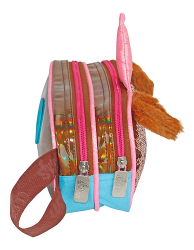 Lapicera Lentejuela Doble Compartimento Wilys Kids Wt386