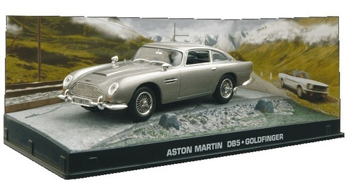 Carros 007 - Aston Martin Db5 - Goldfinger - Miniatura