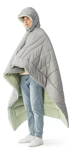 Colcha Cobija Reversible Weatherproof Exteriores Con Capucha