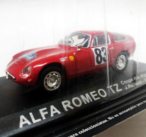 Alfa Romeo Tz J. Roland Rally Coupe De Alpes 1964 Esc. 1/43