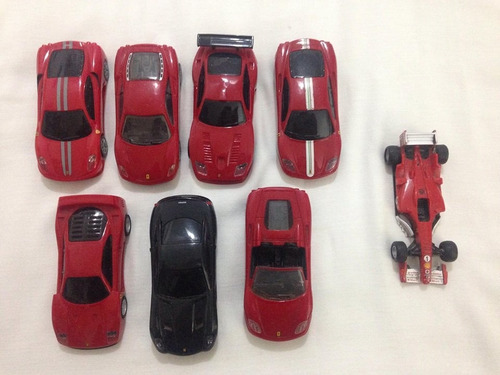 Ferrari Shell 1:38 Lote 8 Carros Usados Ler Tudo R$159,99