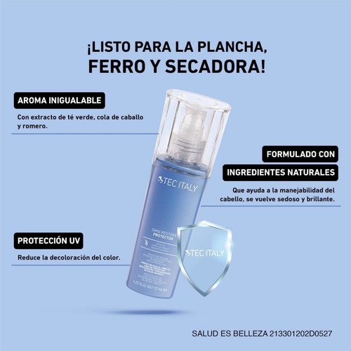 Tec Italy Omni Restore Protector Control Frizz-sella Puntas