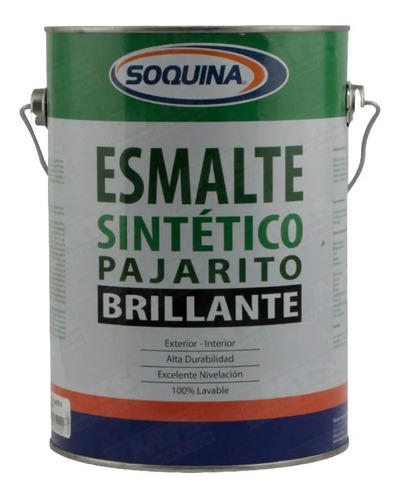 Esmalte Sintetico Pajarito Blanco Gl Soquina 20007101