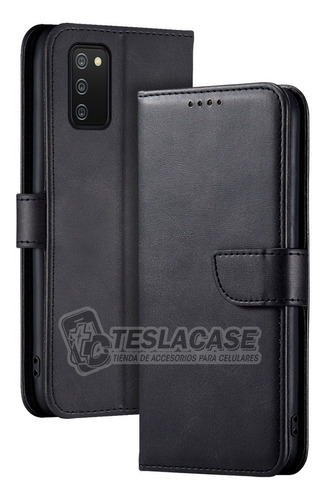 Carcasa Samsung A02s Flipcover + Vidrio De Regalo