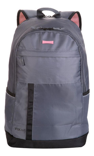 Mochila Porta Notebook Laptop Focuz F Sestini Cinza - 75943