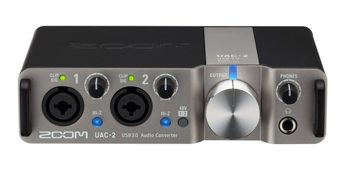 Zoom Uac-2: Interfaz De Audio Superspeed ¿¿usb 3.0 De Dos...