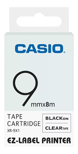 Cinta Para Rotuladora Casio Ez-label Xr-09x1