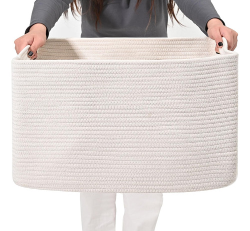 Cesta Grande Rectangular Para Mantas, Cesta Grande De Almace