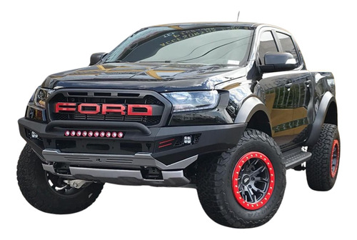 Bumper Rhino 4x4 Ranger Raptor Para Uso Fuera De Camino