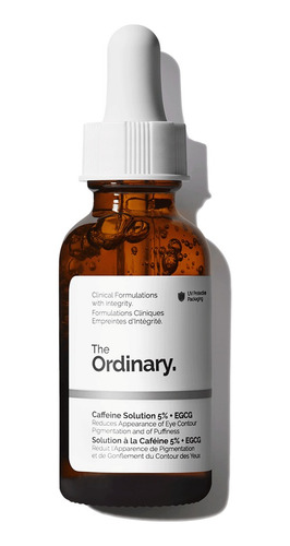 Ordinary Caffeine Solution 5% + Egcg 100% Original Importado