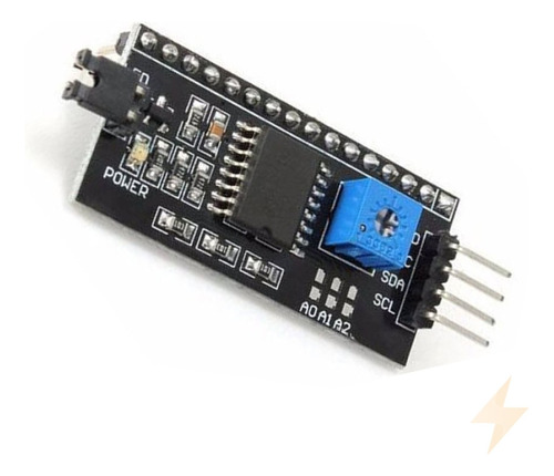 Módulo I2c Para Lcd 1602,2004